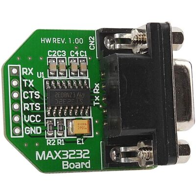 MikroElektronika MAX3232 Adapterplatine - RS-232 Schnittstelle MikroElektronika MAX3232 Adapterplatine - RS-232 Schnittstelle