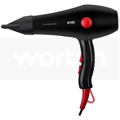 Secador VOX HT 8955 - 1400W, 2 Niveles de calor Secador VOX HT 8955 - 1400W, 2 Niveles de calor