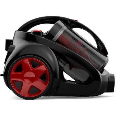 Aspirateur sans Sac TESLA BGL203BRE Noir/Rouge 800 W Aspirateur sans Sac TESLA BGL203BRE Noir/Rouge 800 W