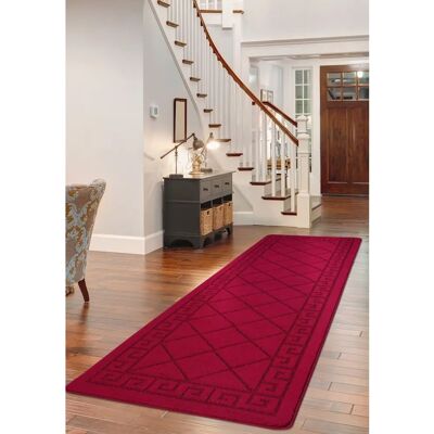 Smart Living Heavy Duty Red Non Slip Door Mat 80x300cm - Door Mat Smart Living Heavy Duty Red Non Slip Door Mat 80x300cm - Door Mat