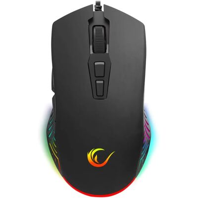 Mysz Rampage SPEAR RGB Pełna 7200DPI Programowalna - Mysz gamingowa Mysz Rampage SPEAR RGB Pełna 7200DPI Programowalna - Mysz gamingowa