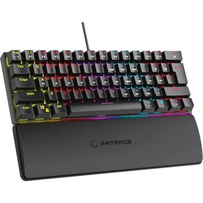 Rampage PLOWER K60 Schwarze USB Mechanische Tastatur - Gaming Rampage PLOWER K60 Schwarze USB Mechanische Tastatur - Gaming