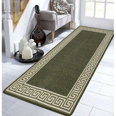 Smart Living Green Cream Heavy Duty Machine Washable Non Slip Door Mat - Door type Smart Living Green Cream Heavy Duty Machine Washable Non Slip Door Mat - Door type