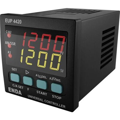 Enda EUP4420-230 Controlador PID Universal - Soporte de sensores, 48x48mm Enda EUP4420-230 Controlador PID Universal - Soporte de sensores, 48x48mm