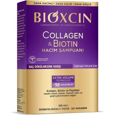 Bioxcin Collagen & Biotin Volumizing Shampoo - Haarpflege Bioxcin Collagen & Biotin Volumizing Shampoo - Haarpflege