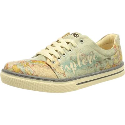 DOGO Vegane Ledersneaker - Explore Design - Sneakers Blau 37 DOGO Vegane Ledersneaker - Explore Design - Sneakers Blau 37