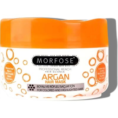 Morfose Masque à l'Argan - Masque capillaire - Publicité Morfose Masque à l'Argan - Masque capillaire - Publicité