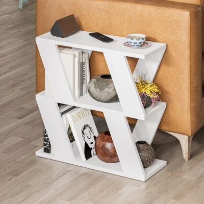 NADUVI White Coffee Table - 60x56x22 cm NADUVI White Coffee Table - 60x56x22 cm