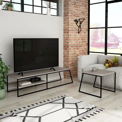 Decortie - Aisha - braun - 163x38x45 cm - TV stand Decortie - Aisha - braun - 163x38x45 cm - TV stand