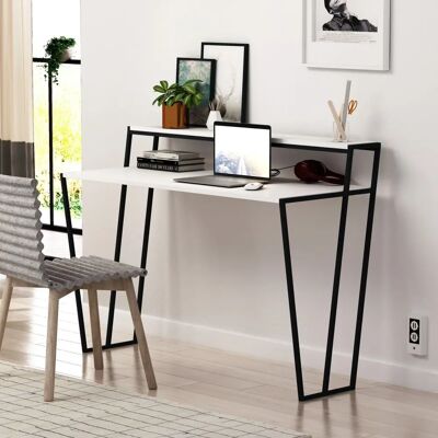 Decortie - Bureau Yuna - Weiß - Spanplatte - Desk Decortie - Bureau Yuna - Weiß - Spanplatte - Desk