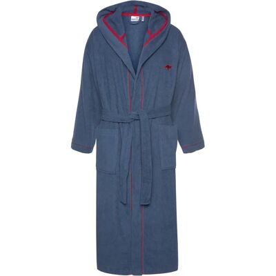 KANGAROOS Luke Unisex-Navy-Bademantel - Sauna & Spa KANGAROOS Luke Unisex-Navy-Bademantel - Sauna & Spa