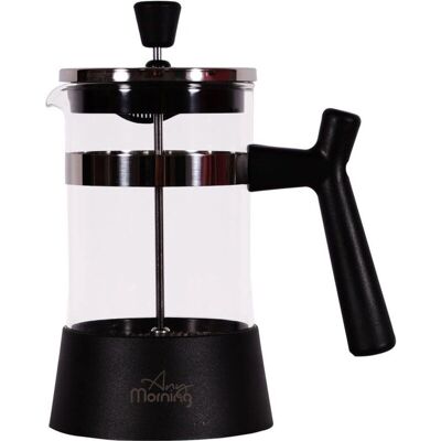 Presse française à café et thé Any Morning, 600 ml – 3 tasses, 20 oz Noir - Publicité Presse française à café et thé Any Morning, 600 ml – 3 tasses, 20 oz Noir - Publicité