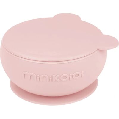 Minikoioi Pink Silikon Schale - Kindergeschirr Minikoioi Pink Silikon Schale - Kindergeschirr