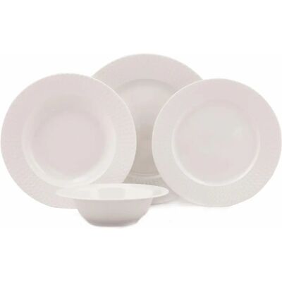 Hermia Middagssett - Hvit - Dinner Set Hermia Middagssett - Hvit - Dinner Set