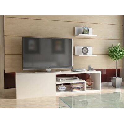 Hanah Home Zeplin TV-Möbel - Weiß Hanah Home Zeplin TV-Möbel - Weiß