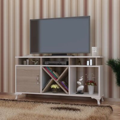 Hanah Home TV-Möbel Brylee - Weiß, Córdoba - Fernsehschrank Hanah Home TV-Möbel Brylee - Weiß, Córdoba - Fernsehschrank
