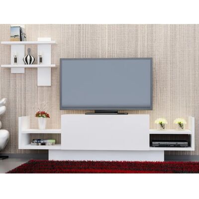 Hanah Home Bahar Weißes TV-Möbel - TV unit Hanah Home Bahar Weißes TV-Möbel - TV unit