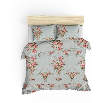 Alanur - L'essentiel Maison Double Quilted Bedspread - Mentă Alanur - L'essentiel Maison Double Quilted Bedspread - Mentă
