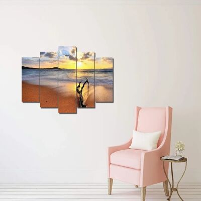 HOMEMANIA - HIO8681465298014 - 95x0,3x60 cm - Decoración de pared HOMEMANIA - HIO8681465298014 - 95x0,3x60 cm - Decoración de pared