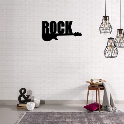Homemania Arte de Pared con Frases - Negro - 50x0,15x25 cm - Decoración de Pared Homemania Arte de Pared con Frases - Negro - 50x0,15x25 cm - Decoración de Pared