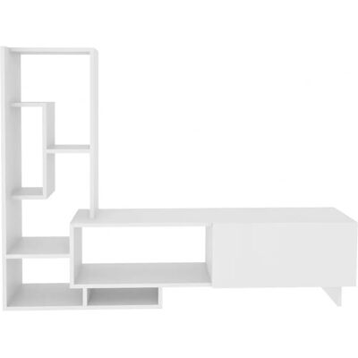 Support TV Decorotika Pegai 50 pouces - Moderne, Blanc, Supporte TV jusqu'à 50 pouces - Publicité Support TV Decorotika Pegai 50 pouces - Moderne, Blanc, Supporte TV jusqu'à 50 pouces - Publicité
