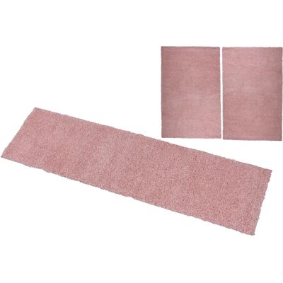 Bruno Banani Shaggy Soft Pink Teppich – U-Form, 70x140cm & 70x270cm, Weich & Strapazierfähig Bruno Banani Shaggy Soft Pink Teppich – U-Form, 70x140cm & 70x270cm, Weich & Strapazierfähig