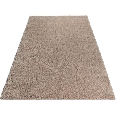 BRUNO BANANI Shaggy Soft Teppich - 60x90cm, Beige, Weich, Langlebig BRUNO BANANI Shaggy Soft Teppich - 60x90cm, Beige, Weich, Langlebig