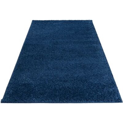 Bruno Banani Shaggy Soft blauer Teppich - Teppich Bruno Banani Shaggy Soft blauer Teppich - Teppich