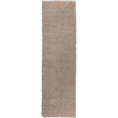 Bruno Banani Shaggy Soft Teppich - Beige, 67x230cm, 30mm Bruno Banani Shaggy Soft Teppich - Beige, 67x230cm, 30mm
