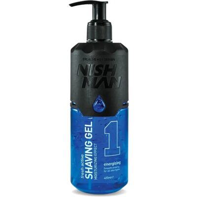 Nish Man Energizing Shaving Gel - Men - 400 g Nish Man Energizing Shaving Gel - Men - 400 g
