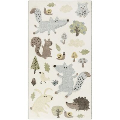 Alfombra infantil SIGIKID Bosque - Diseño animal, 80x150cm Alfombra infantil SIGIKID Bosque - Diseño animal, 80x150cm