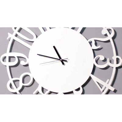 Homemania Reloj de Pared - Decoración Temática, Metal, 50x0.15x50cm Homemania Reloj de Pared - Decoración Temática, Metal, 50x0.15x50cm