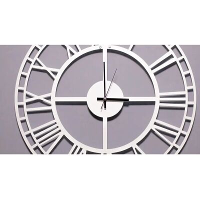 Homemania Reloj Vintage de Pared - Redondo, Metal, 50x0.15x50 cm Homemania Reloj Vintage de Pared - Redondo, Metal, 50x0.15x50 cm