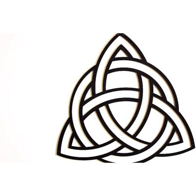 Homemania Décoration Murale Symbole - Art en Métal - 55x0.15x53 cm - Noir Homemania Décoration Murale Symbole - Art en Métal - 55x0.15x53 cm - Noir
