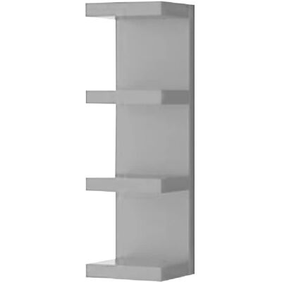 Homemania Étagère Peigne - Décoration murale - salon, chambre, bureau - MDF, 25,5x23,7x93 - Étagère Homemania Étagère Peigne - Décoration murale - salon, chambre, bureau - MDF, 25,5x23,7x93 - Étagère
