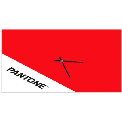 Pantone By Homemania - Orologio a Doppia Parete - Rosso, Bianco, Nero - Decorazione Murale Pantone By Homemania - Orologio a Doppia Parete - Rosso, Bianco, Nero - Decorazione Murale