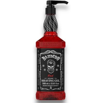 Gel de Rasage Bandido Peau Sensible Rouge - Gel de Rasage - Publicité Gel de Rasage Bandido Peau Sensible Rouge - Gel de Rasage - Publicité