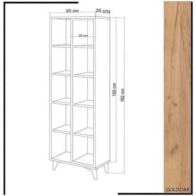 Hanah Home Enzamu Bücherregal - Modernes weißes Regal Hanah Home Enzamu Bücherregal - Modernes weißes Regal