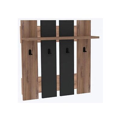 Woody Fashion 835PUQ4001 Walnuss Wandhaken - Kleiderhaken Woody Fashion 835PUQ4001 Walnuss Wandhaken - Kleiderhaken