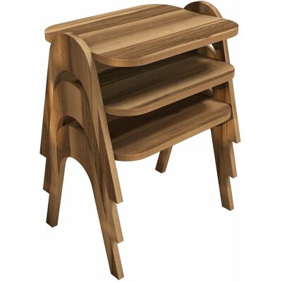Woody Fashion 845HCT2821 Kaffeeseite-Tisch - Beistelltisch, Rechteckig, 4 Beine Woody Fashion 845HCT2821 Kaffeeseite-Tisch - Beistelltisch, Rechteckig, 4 Beine