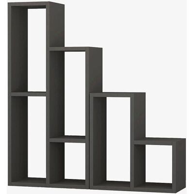 Hanah Home Sule Bücherregal - Anthrazit - Bücherregal Hanah Home Sule Bücherregal - Anthrazit - Bücherregal