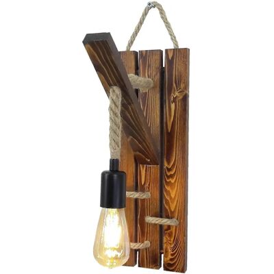 Opviq Walnuss Wandleuchte - Wandlampe Opviq Walnuss Wandleuchte - Wandlampe