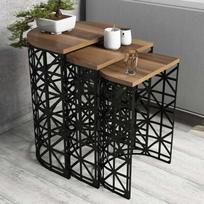 Hannah Home Model Westley - Set de mese nesting moderne Hannah Home Model Westley - Set de mese nesting moderne