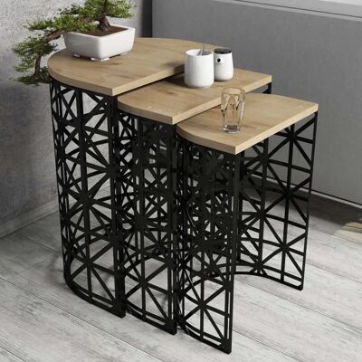 Hannah Home Westley Set de mese nesting - Nesting Tables Hannah Home Westley Set de mese nesting - Nesting Tables