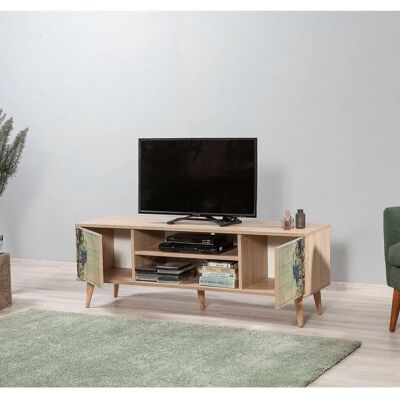 Hanah Home Truva TV-Sideboard - Natürlicher Stil - TV-Möbel Hanah Home Truva TV-Sideboard - Natürlicher Stil - TV-Möbel