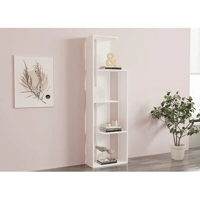 Hanah Home Bookcase - White - Scandinavian Style - Bookcase Hanah Home Bookcase - White - Scandinavian Style - Bookcase
