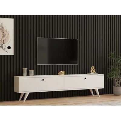 Hanah Home TV Schrank Paris - Weiß - Dayana - 160x35x25cm - TV Schrank Hanah Home TV Schrank Paris - Weiß - Dayana - 160x35x25cm - TV Schrank