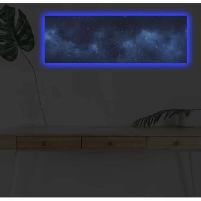 Wallity Peinture décorative sur toile LED - Art mural - Publicité Wallity Peinture décorative sur toile LED - Art mural - Publicité