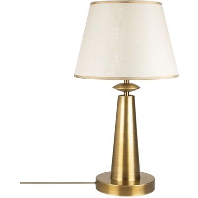 Opviq Pardo Lampa de masă - Auriu și Alb - Lampa de masă Opviq Pardo Lampa de masă - Auriu și Alb - Lampa de masă
