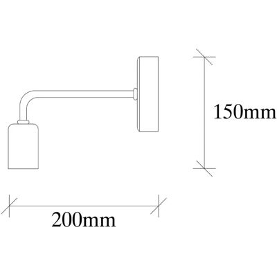 Opviq Denge Wandleuchte Schwarz - Innenraum Wandlampe Opviq Denge Wandleuchte Schwarz - Innenraum Wandlampe